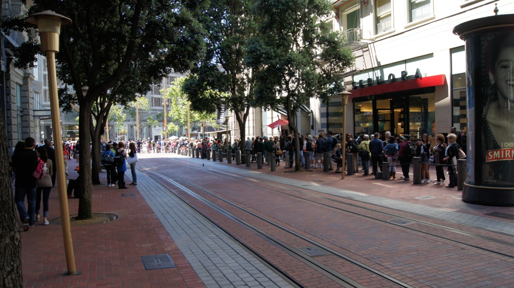 Сан-Франциско -трамвайчики, город (San Francisco Cable Car California June 2011), Калифорния, -  Путешествие по Калифорнии, заметки путешественника, Июнь 2011 год.